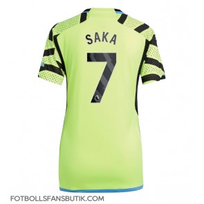 Arsenal Bukayo Saka #7 Replika Bortatröja Damer 2023-24 Kortärmad